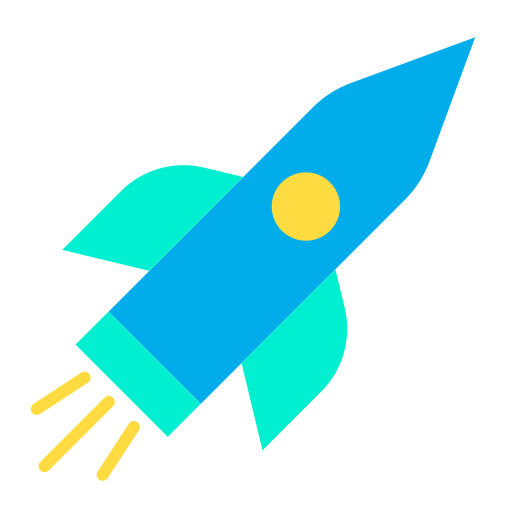 raket Kiranshastry Flat icoon