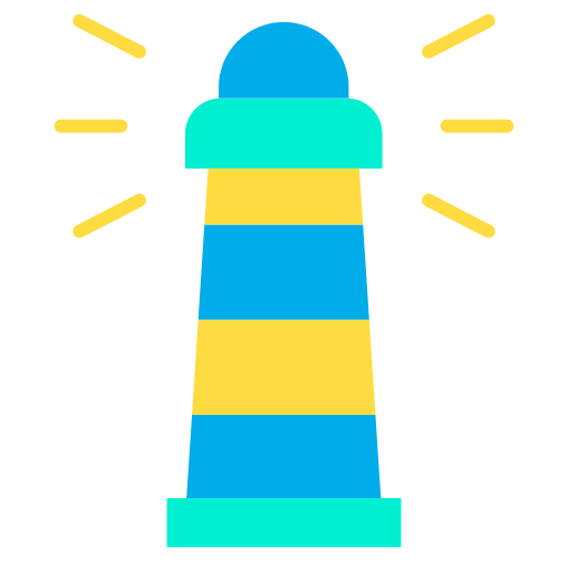 Lighthouse Kiranshastry Flat icon