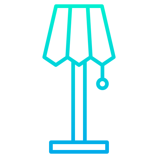 Lamp Kiranshastry Gradient icon