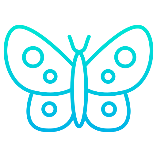 나비 Kiranshastry Gradient icon