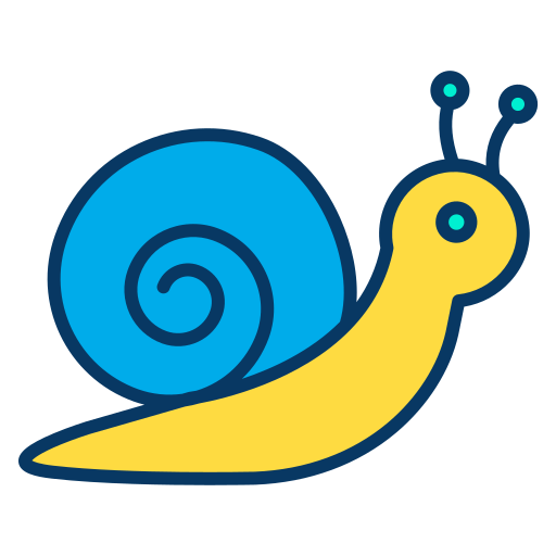 schnecke Kiranshastry Lineal Color icon