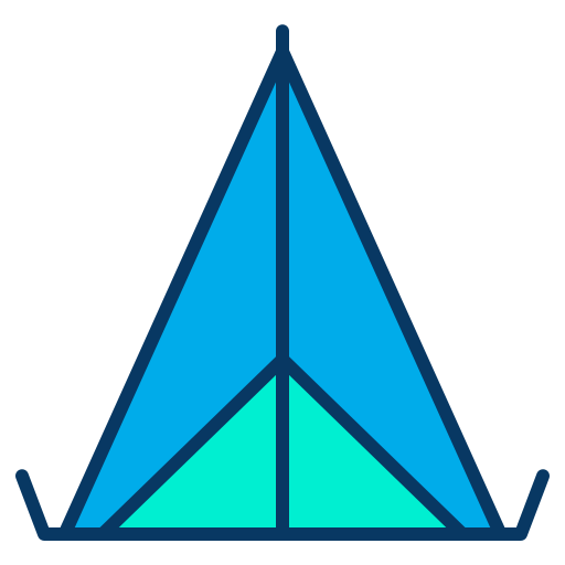 Палатка Kiranshastry Lineal Color иконка