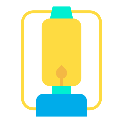Öllampe Kiranshastry Flat icon