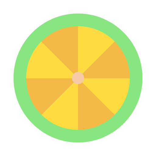 fetta di limone Kiranshastry Flat icona