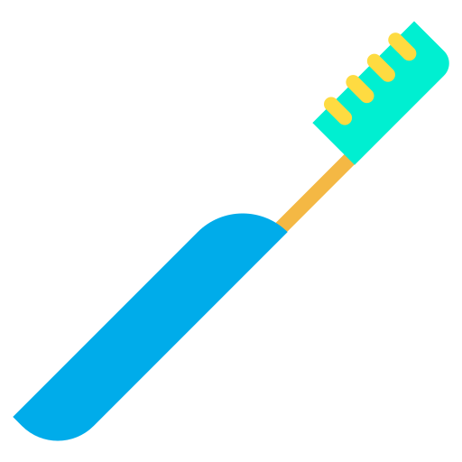 歯ブラシ Kiranshastry Flat icon