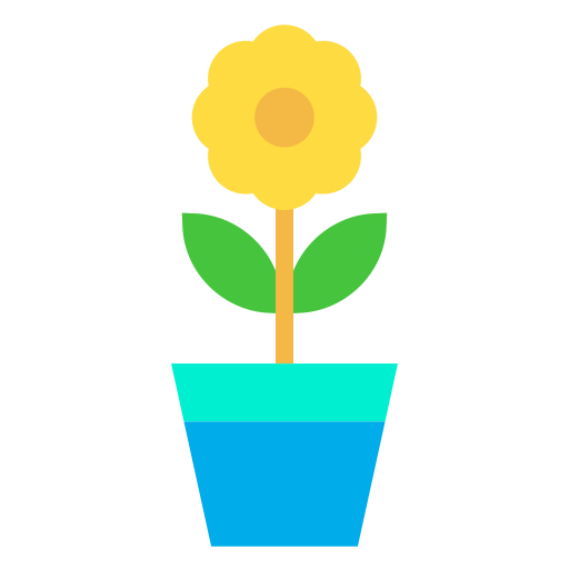 kwiat Kiranshastry Flat ikona