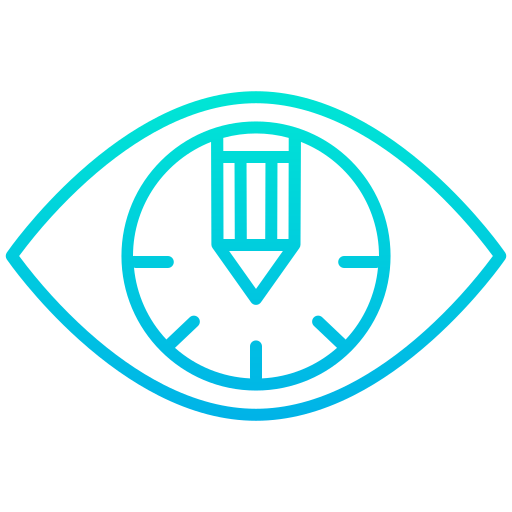 Eye Kiranshastry Gradient icon