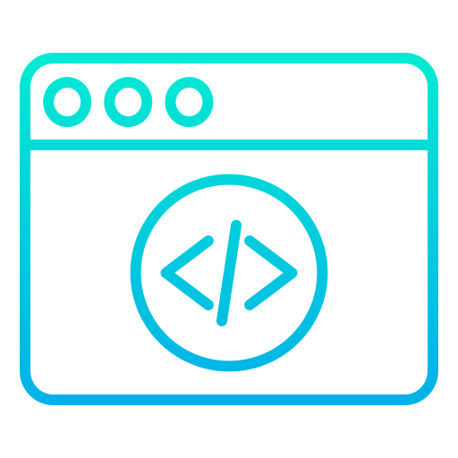 web-codierung Kiranshastry Gradient icon