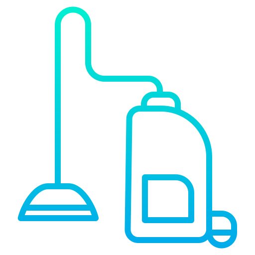 Vacuum cleaner Kiranshastry Gradient icon