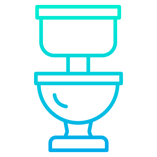 トイレ Kiranshastry Gradient icon