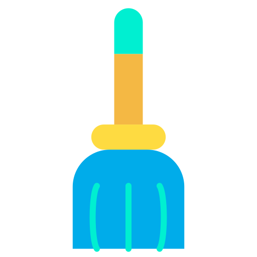 Broom Kiranshastry Flat icon