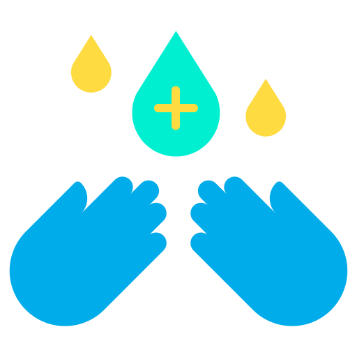 Gel desinfectante Kiranshastry Flat icono