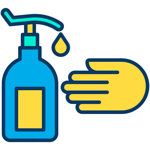 Мытье рук Kiranshastry Lineal Color иконка