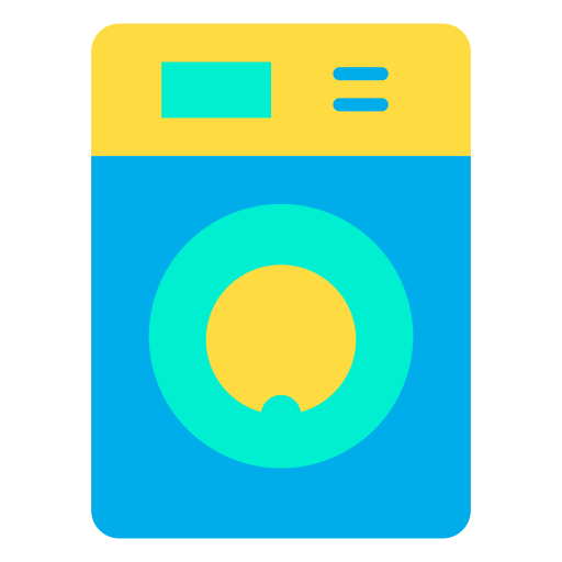 waschmaschine Kiranshastry Flat icon