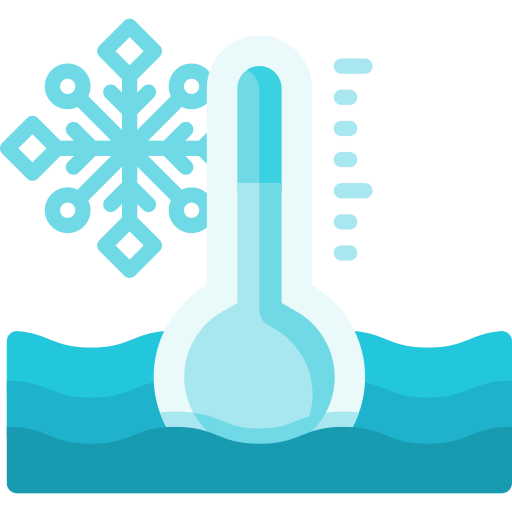 niedrige temperatur Special Flat icon