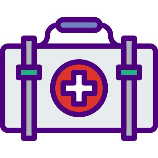 First aid kit prettycons Lineal Color icon