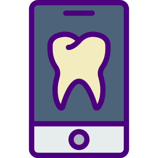 Tooth prettycons Lineal Color icon