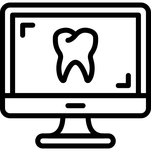 Orthopantomogram prettycons Lineal icon