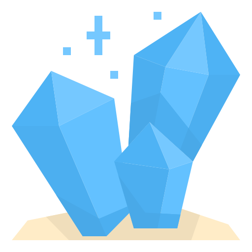 kristall dDara Flat icon