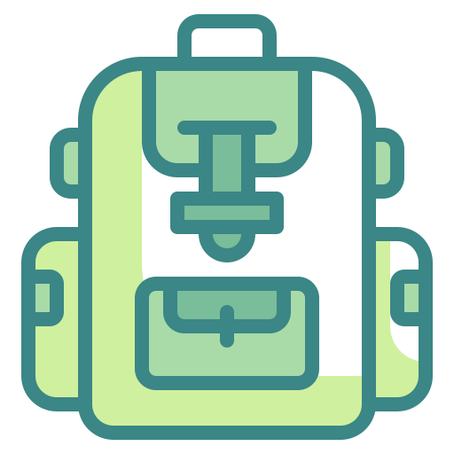 Backpack Wanicon Two Tone icon