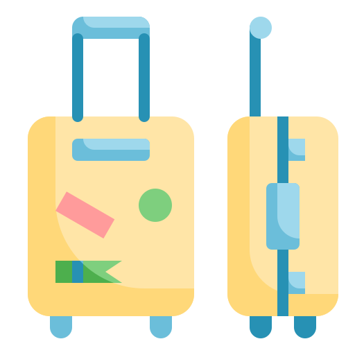 Suitcase Wanicon Flat icon