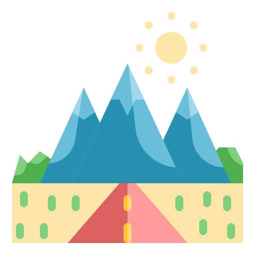 Mountain Wanicon Flat icon