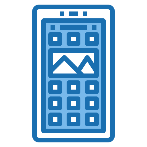 tiroir d'applications Phatplus Blue Icône