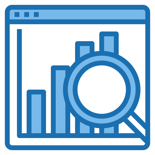 Web analytics Phatplus Blue icon