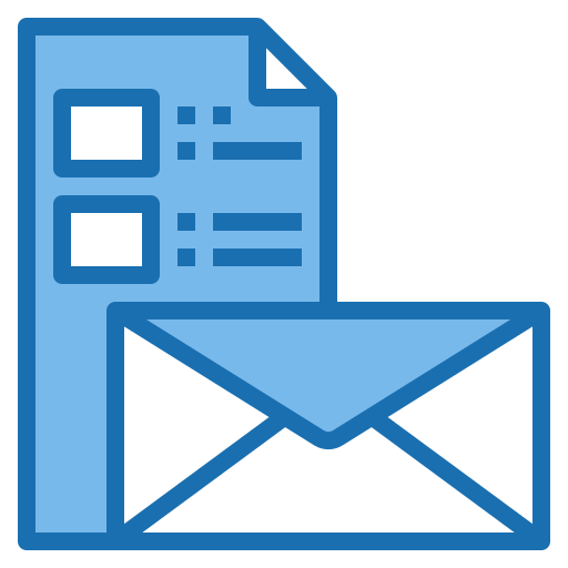 e-mail Phatplus Blue icona