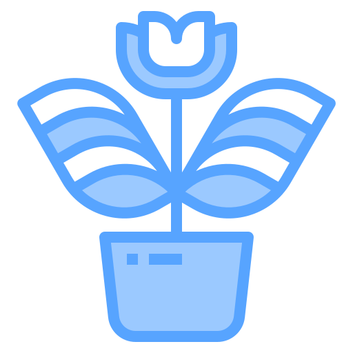 Flower Catkuro Blue icon