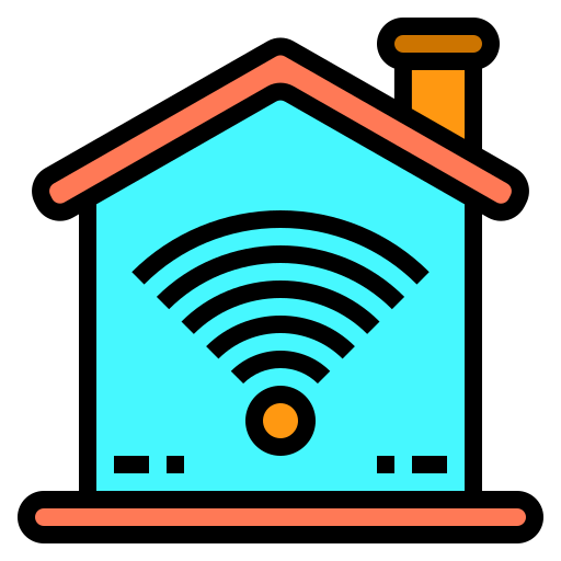 wifi Catkuro Lineal Color icono