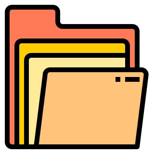 Folders Catkuro Lineal Color icon