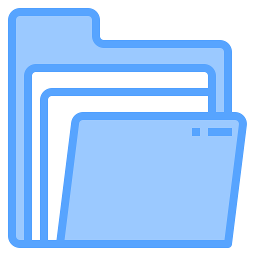 Folders Catkuro Blue icon
