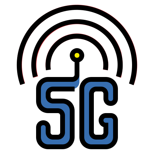5g Wichai.wi Lineal Color icon
