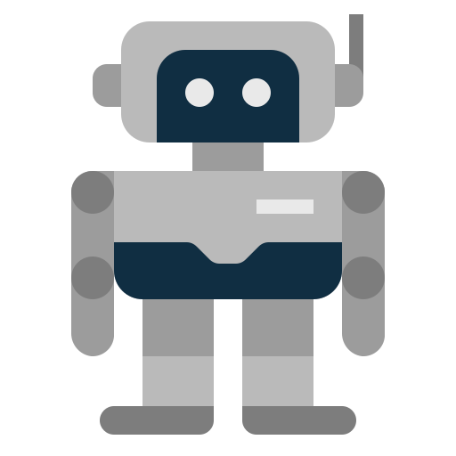 Robotics Wichai.wi Flat icon