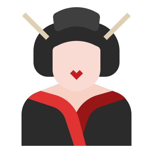 geisha Wichai.wi Flat icon