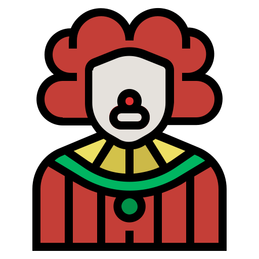 Clown Wichai.wi Lineal Color icon