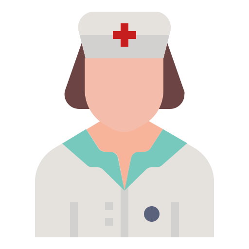 krankenschwester Wichai.wi Flat icon