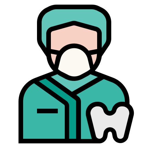 зубной врач Wichai.wi Lineal Color иконка