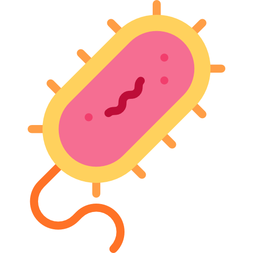 bakteria Special Flat ikona