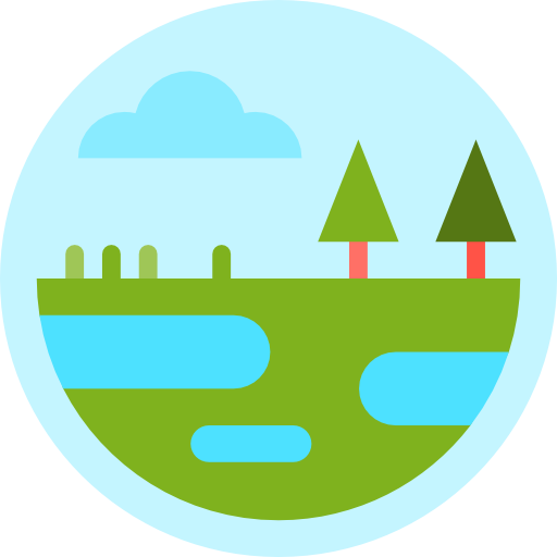 湿地 Special Flat icon