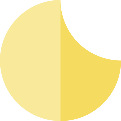 달 Basic Straight Flat icon