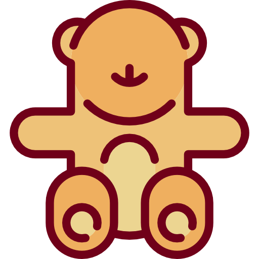 плюшевый медведь Special Lineal color иконка