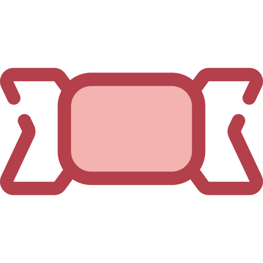 사탕 Monochrome Red icon