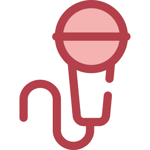 mikrofon Monochrome Red icon