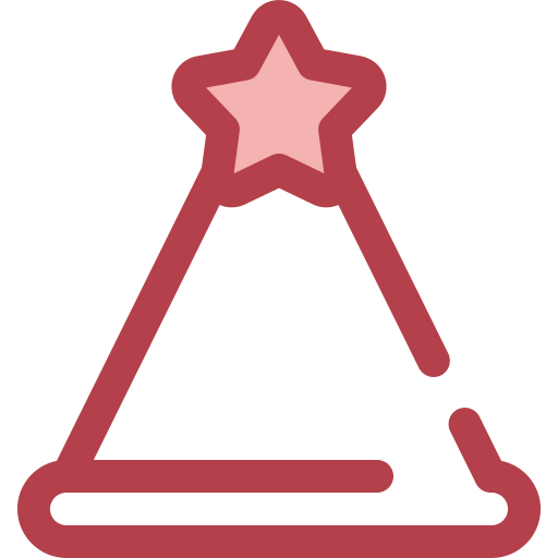 모자 Monochrome Red icon