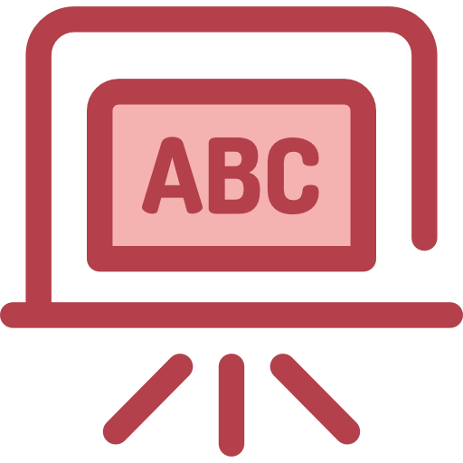 tablica szkolna Monochrome Red ikona