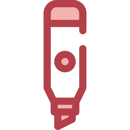 znacznik Monochrome Red ikona