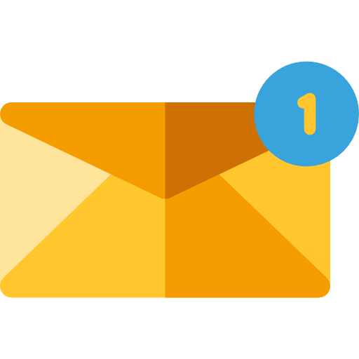 email Basic Rounded Flat icon