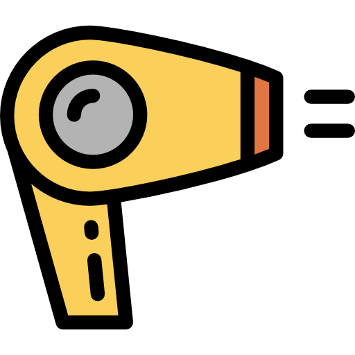 Hairdryer Detailed Rounded Lineal color icon